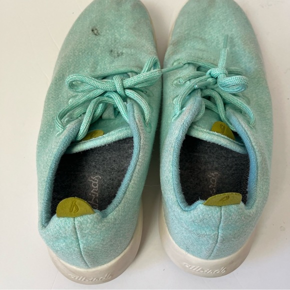Allbirds Light Blue Wool Runner Mizzle Women's 8 - Picture 10 of 11
